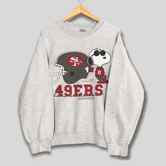 Vintage San Francisco 49ers Football Sweatshirt Retro NFL 49ers Unisex Shirt Tee - Picture 1 of 2